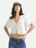 BRIXTON WOMENS SEASIDE EYELET TOP