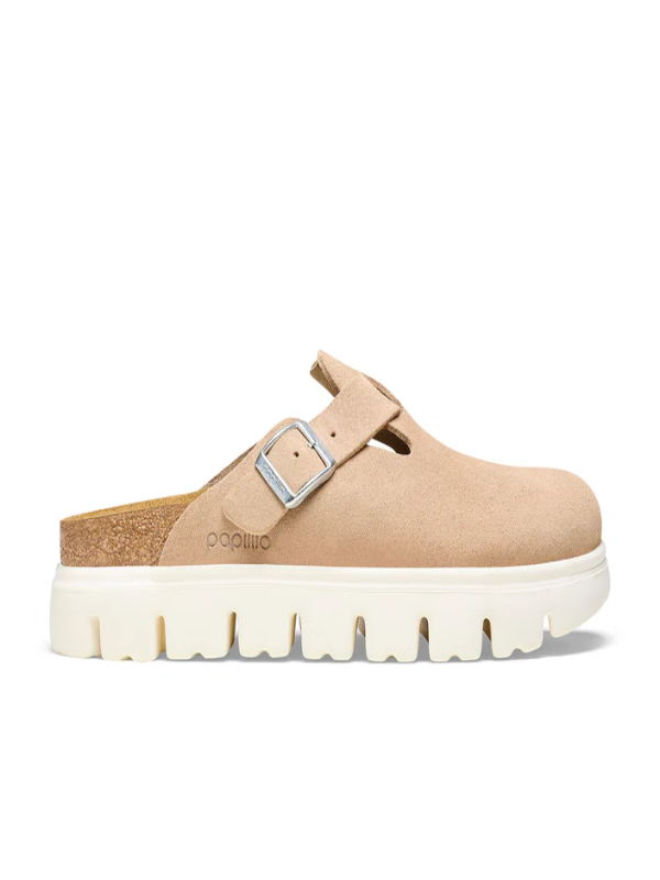 Birkenstock Boston Chunky Suede Leather