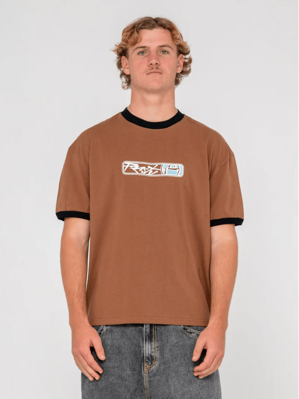 RUSTY RIOT RINGER CROPPED TEE