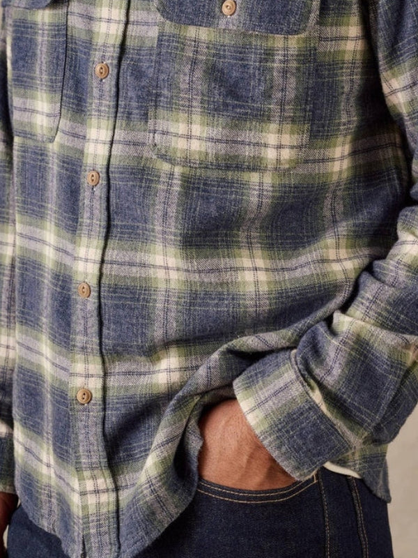 MCTAVISH TWIN POCKET FLANNEL SHIRT