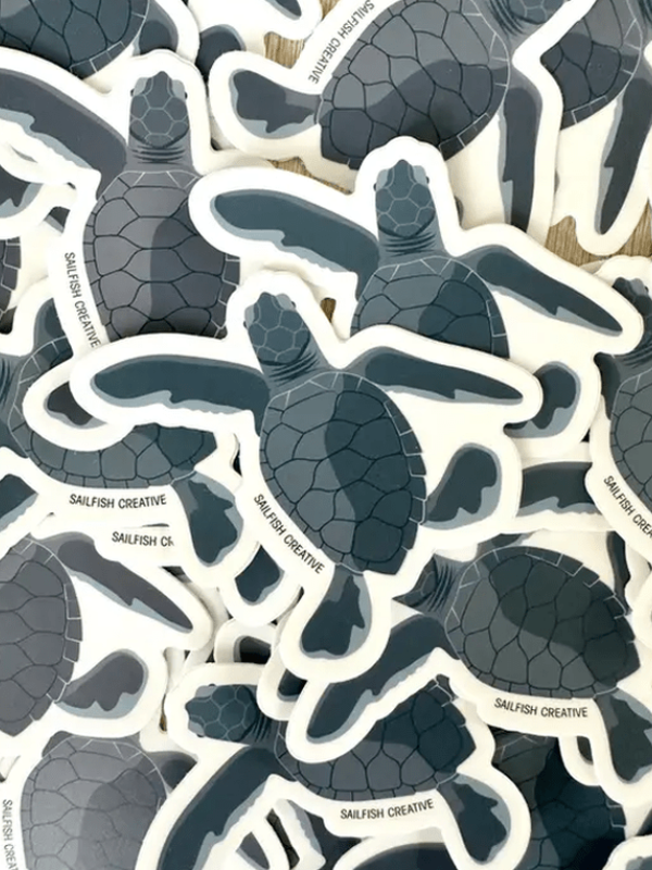 SAILFISH OCEAN LIFE SURF STICKERS