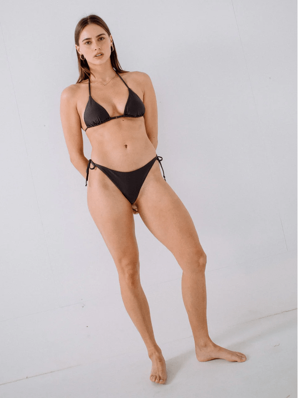 RUSTY SHADOW SIDE TIE BRAZILIAN BIKINI BOTTOM