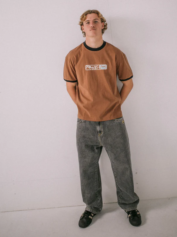 RUSTY RIOT RINGER CROPPED TEE