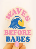 DAYDREAM PRINTS WAVES BEFORE BABES STICKER