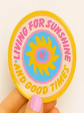 DAYDREAM PRINTS SUNSHINE AND GOOD TIMES STICKER