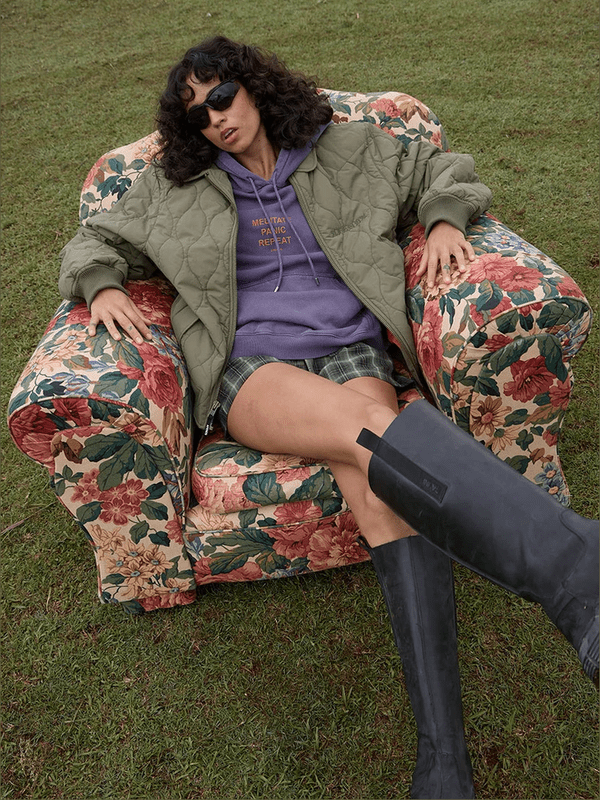 AFENDS UNISEX MELLROSS BOMBER JACKET