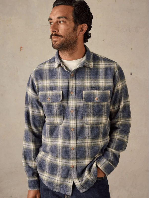 MCTAVISH TWIN POCKET FLANNEL SHIRT