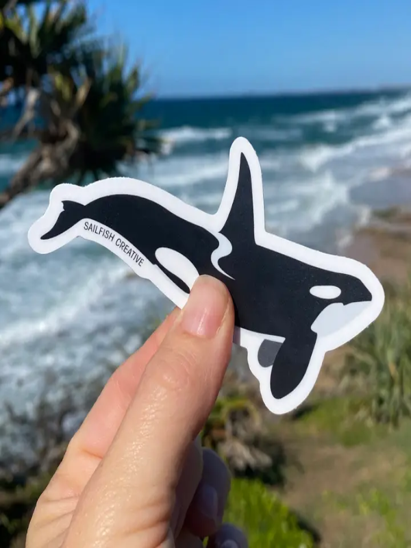 SAILFISH OCEAN LIFE SURF STICKERS