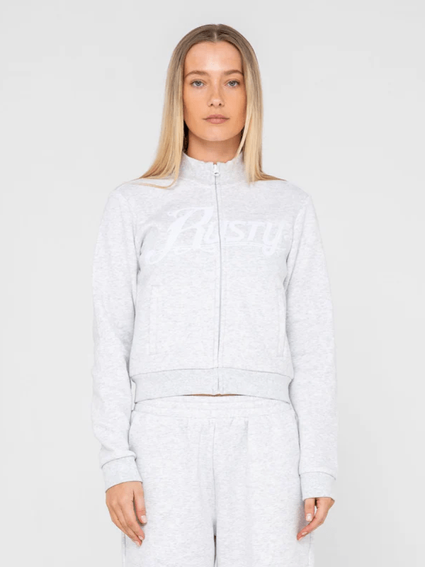 RUSTY TRAILER TRASH SKIMMER ZIP THROUGH FLEECE