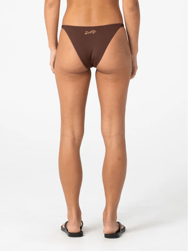 RUSTY LA CABANNA RING MIDI BIKINI BOTTOM