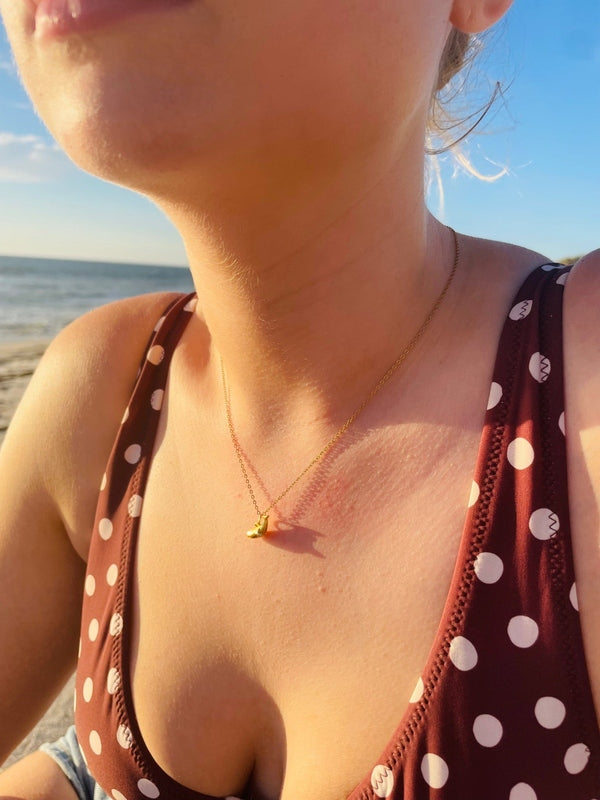 VOYAGER WHALE GOLD NECKLACE