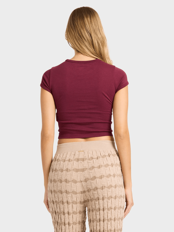 BILLABONG WOMENS CATCH SOME SUN T-SHIRT