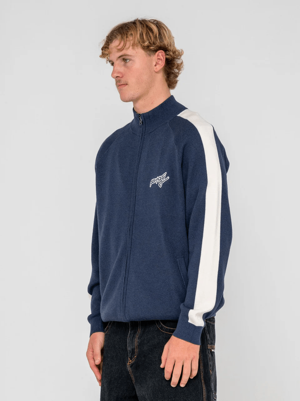 RUSTY 2K ZIP THROUGH KNIT