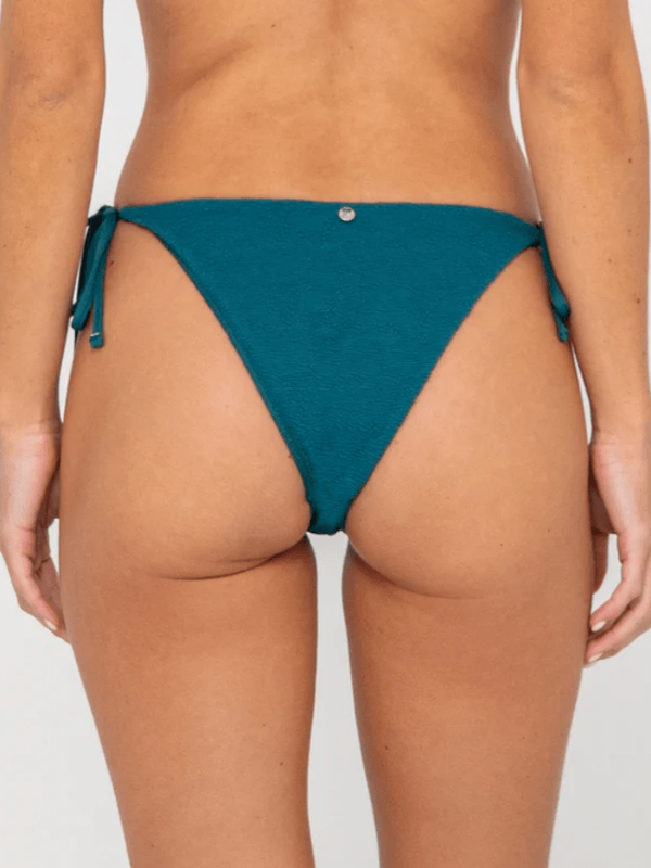 RUSTY SANDALWOOD MIDI SIDE TIES BIKINI BOTTOM