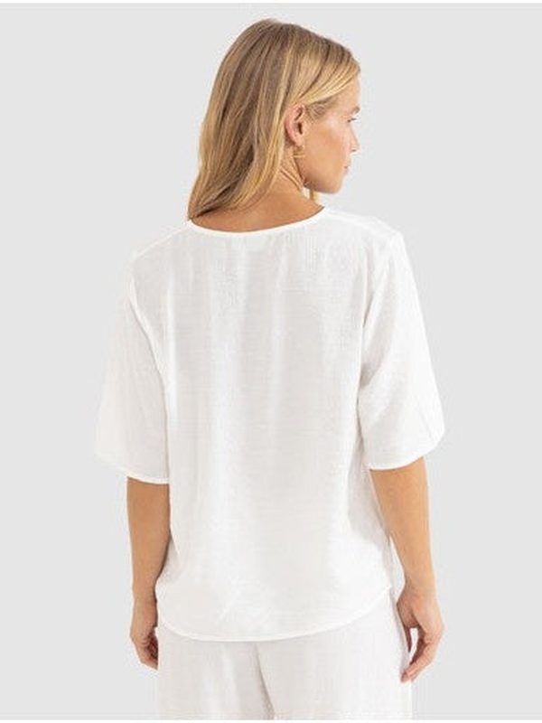 RHYTHM AIRLIE SHORT SLEEVE TOP