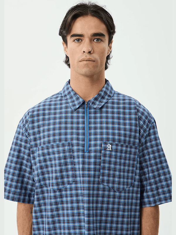 AFENDS MOUNTAINS WORKWEAR SHORT SLEEVE SHIRT