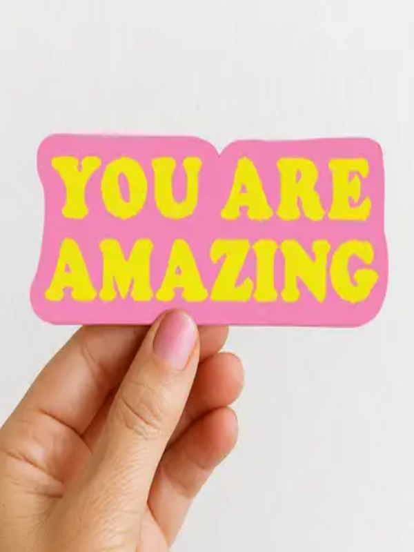 DAYDREAM PRINTS YOU ARE AMAZING STICKER | POSITIVITY STICKER