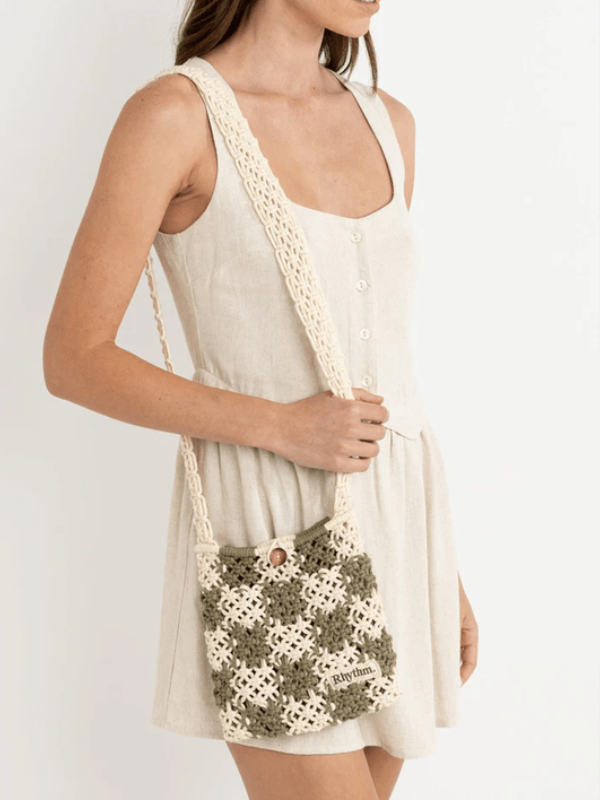 RHYTHM CROCHET SHOULDER BAG