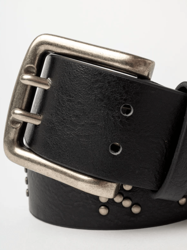 RUSTY TEASE LEATHER STUD BELT
