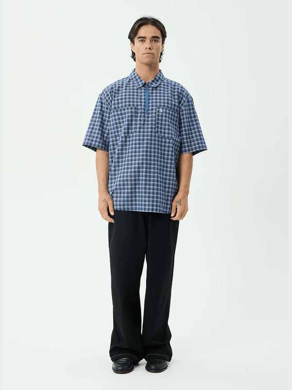 AFENDS MOUNTAINS WORKWEAR SHORT SLEEVE SHIRT