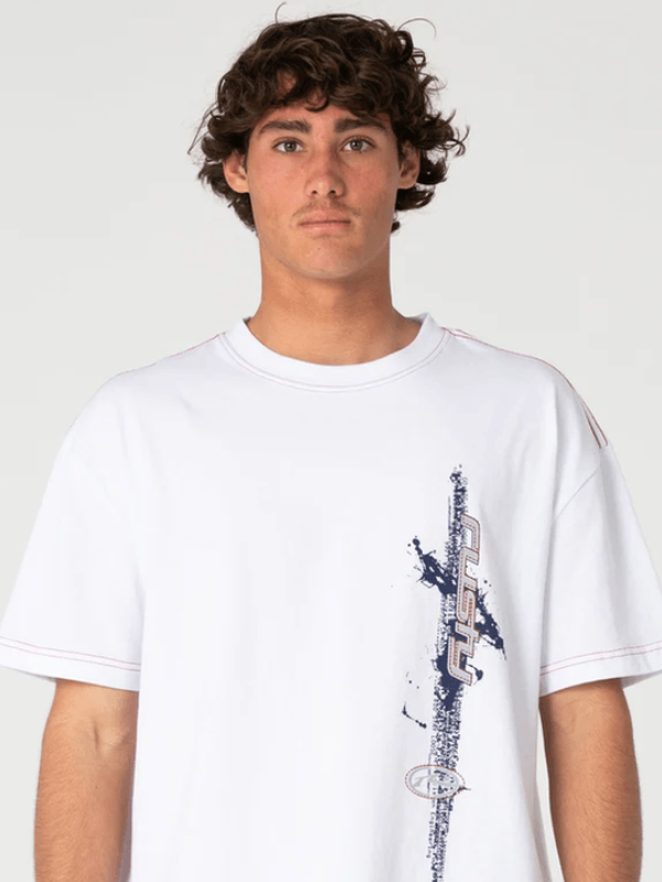 RUSTY MORNING GLORY SHORT SLEEVE TEE
