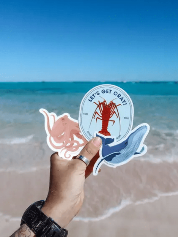 SAILFISH OCEAN LIFE SURF STICKERS