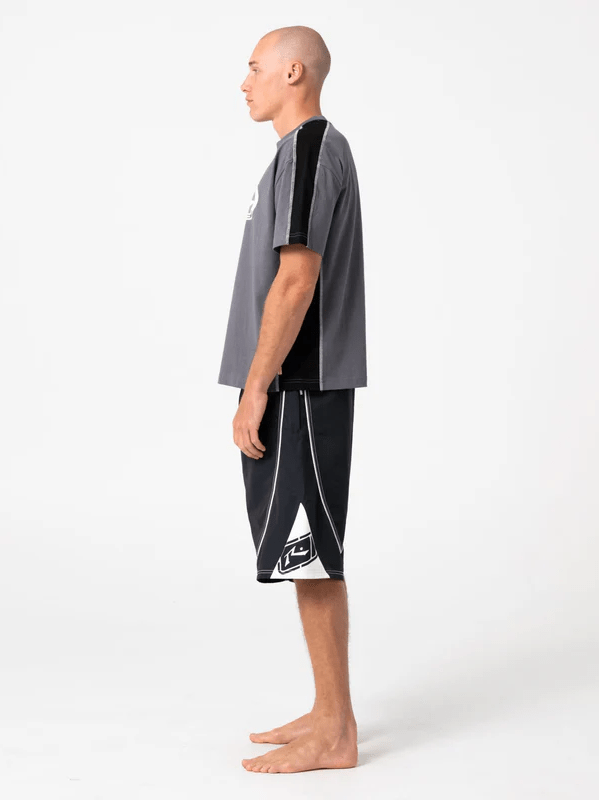 RUSTY DEATHROLL HYBRID WAIST BOARDSHORT