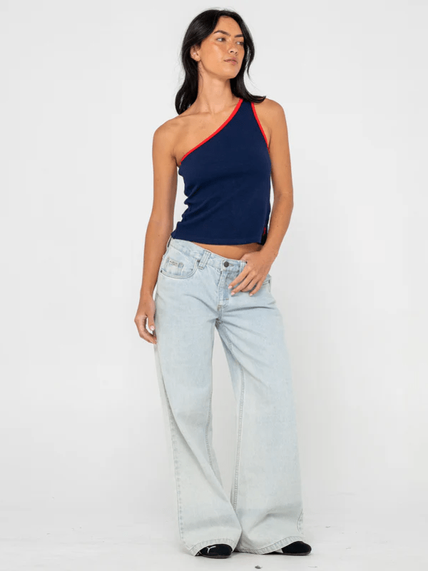 RUSTY WENDY WIDE LOW RISE JEAN