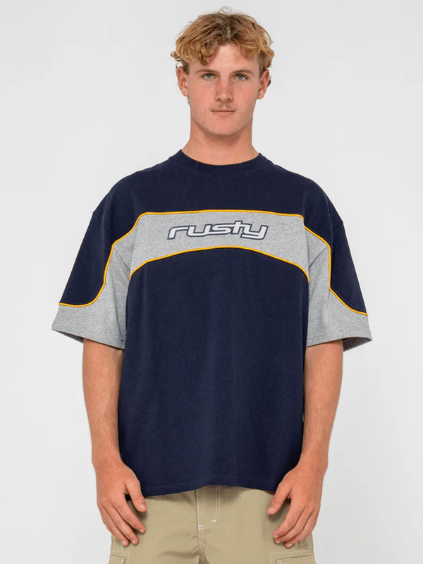 RUSTY KINETIC SHORT SLEEVE HEAVY TEE