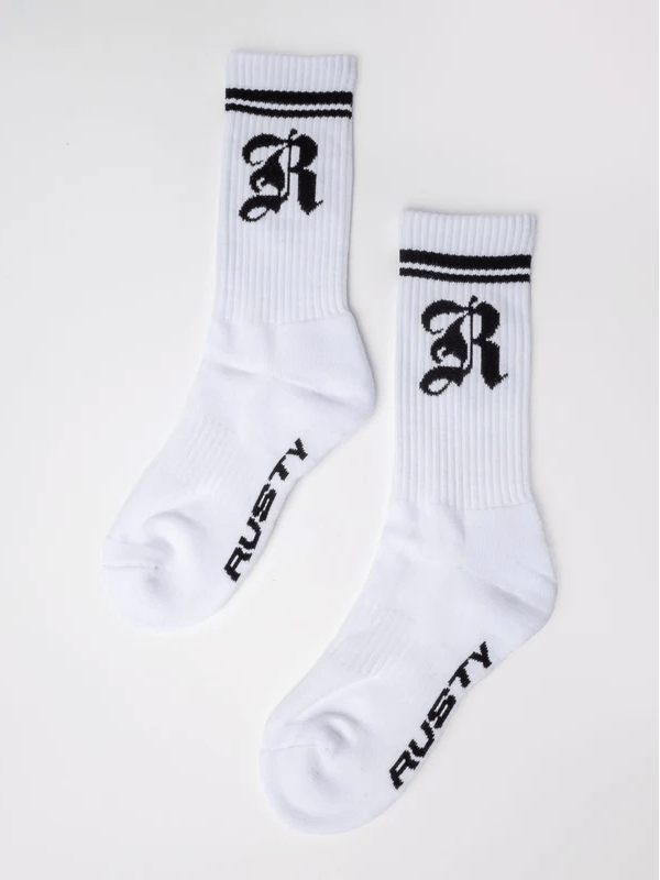 RUSTY ALL IN MID CALF SOCK