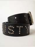 RUSTY TEASE LEATHER STUD BELT