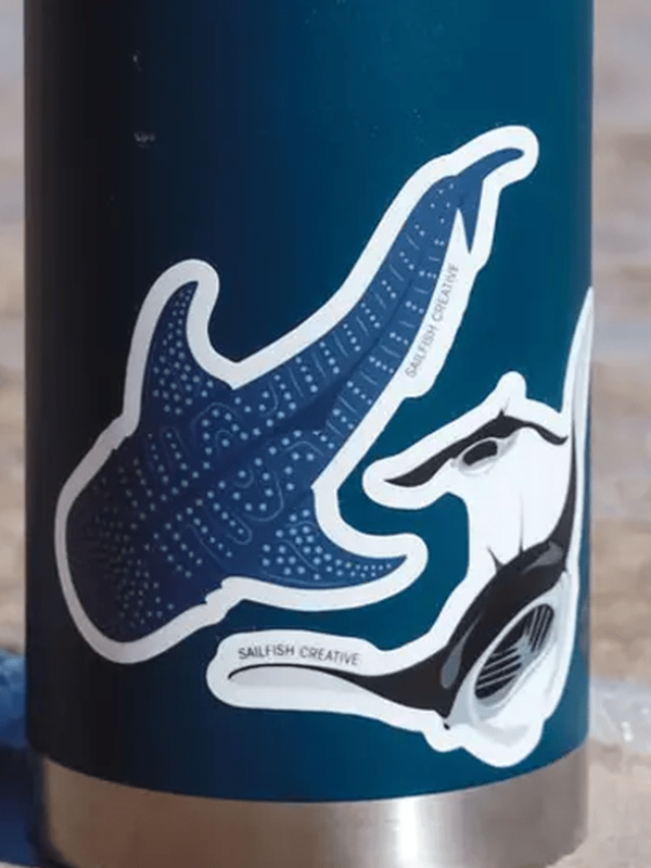 SAILFISH OCEAN LIFE SURF STICKERS