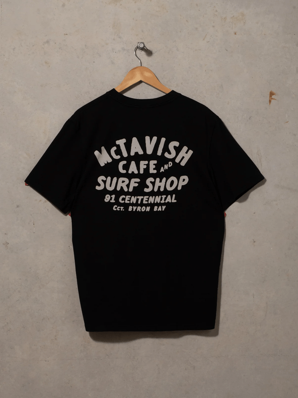 MCTAVISH SURF SHOP CAFÉ TEE