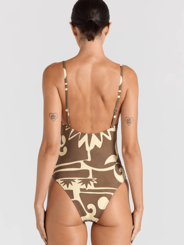 POOLSIDE PARADISO BEACHCOMBER SINGLET ONE PIECE