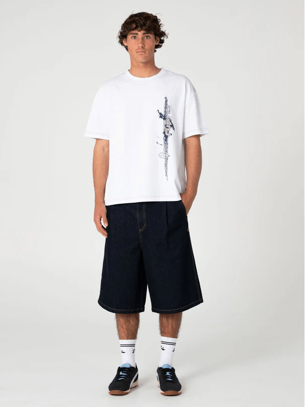 RUSTY MORNING GLORY SHORT SLEEVE TEE