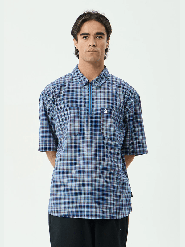 AFENDS MOUNTAINS WORKWEAR SHORT SLEEVE SHIRT