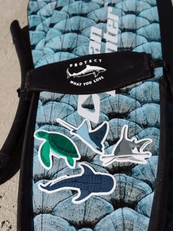 SAILFISH OCEAN LIFE SURF STICKERS