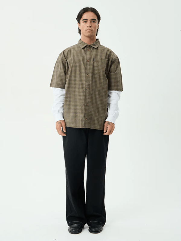 AFENDS SHADOW SHORT SLEEVE SHIRT