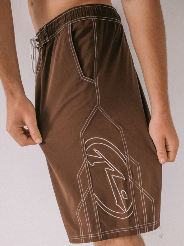 RUSTY TOMBSTONES HYBRID WAIST BOARDSHORT