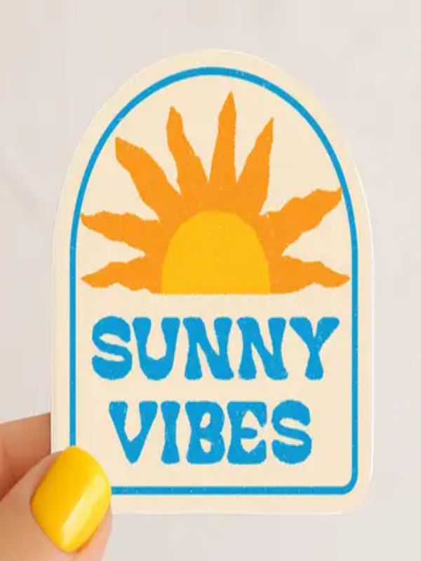 DAYDREAM PRINTS SUNNY VIBES STICKER