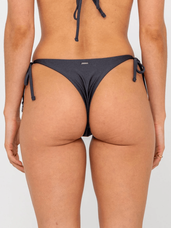 RUSTY SHADOW SIDE TIE BRAZILIAN BIKINI BOTTOM