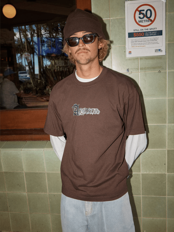 AFENDS LABYRINTH – BOXY TEE