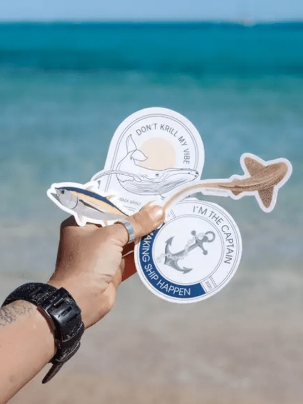 SAILFISH OCEAN LIFE SURF STICKERS