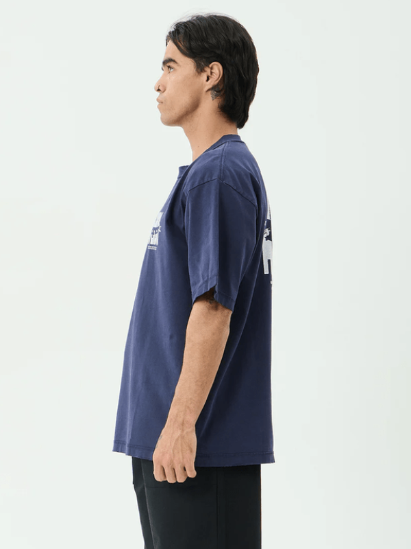 AFENDS BAD DOG RECYCLED HEAVY WEIGHT TEE