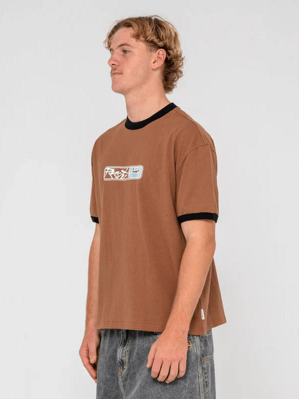 RUSTY RIOT RINGER CROPPED TEE