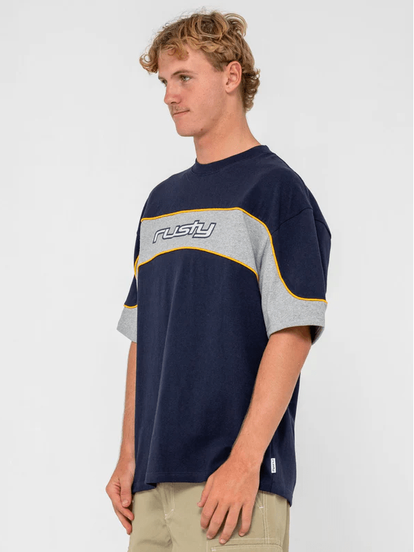 RUSTY KINETIC SHORT SLEEVE HEAVY TEE