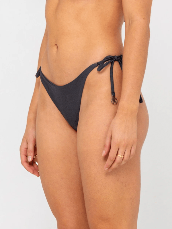 RUSTY SHADOW SIDE TIE BRAZILIAN BIKINI BOTTOM