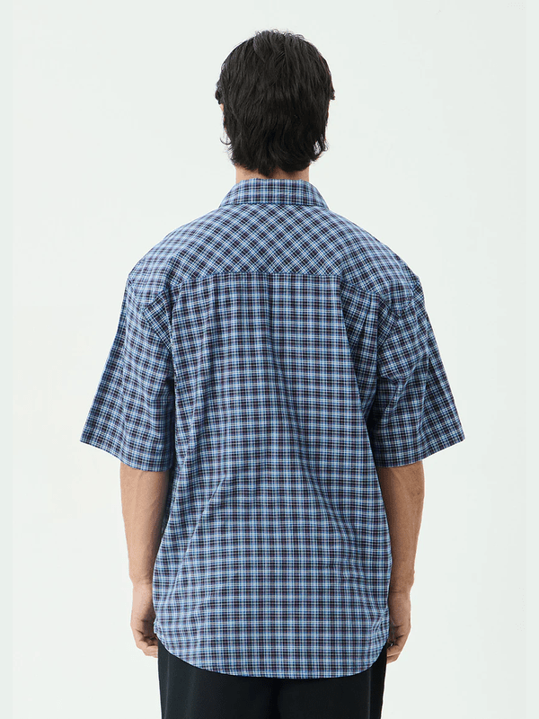 AFENDS MOUNTAINS WORKWEAR SHORT SLEEVE SHIRT