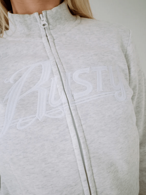 RUSTY TRAILER TRASH SKIMMER ZIP THROUGH FLEECE