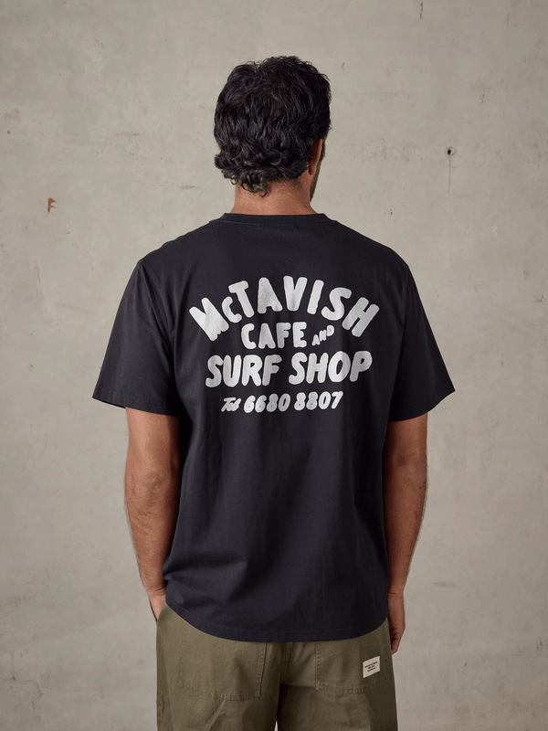 MCTAVISH SURF SHOP CAFÉ TEE